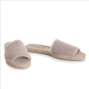 NWT Anthropologie Artisinal Beach Slides